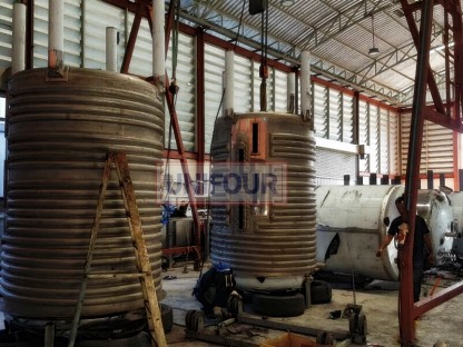 Fabrication heatingtank - รับติดตั้งเครื่อง และงานเดินระบบท่อ – ยูนิโฟร์ เอ็นจิเนียริ่ง