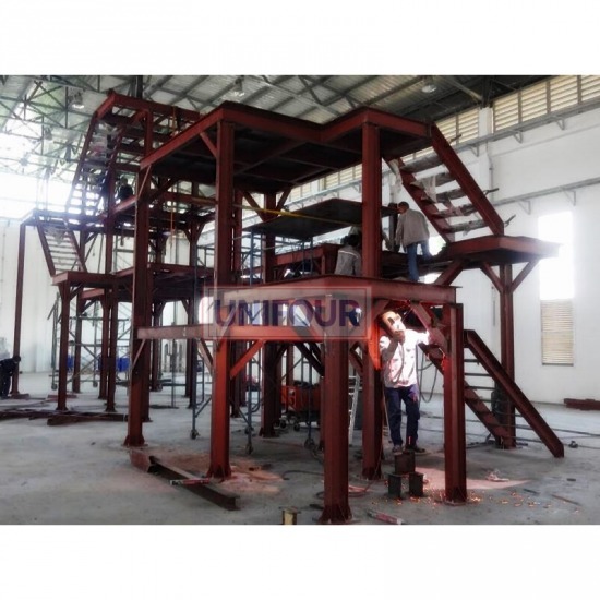 Platform for mixing process Platform for mixing process  ติดตั้งเครื่องผสม 